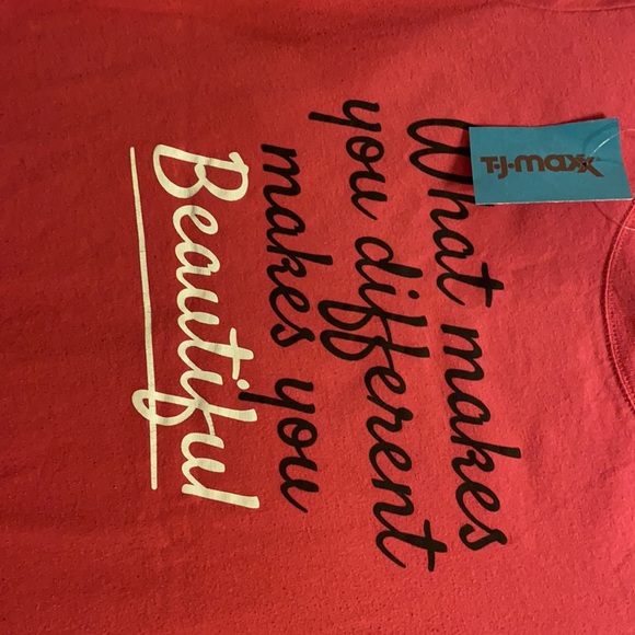 It’s pink white and black it has inspirational words on it it’s from TJ Maxx - Picture 2 of 2